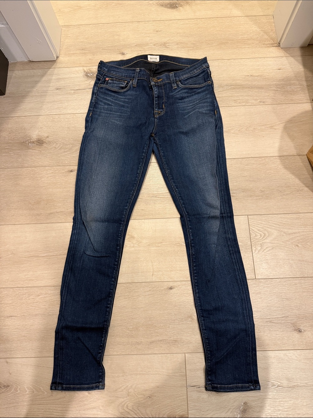 Hudson Jeans Dark Indigo Skinny Jeans